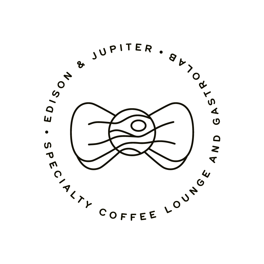 Edison & Jupiter Specialty Coffee Lounge and Gastrolap logó